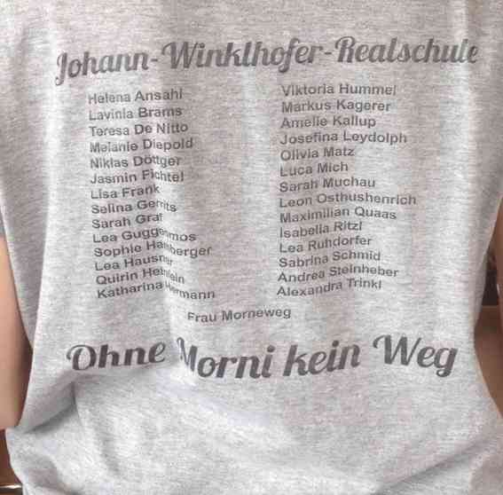 Abschluss Shirt